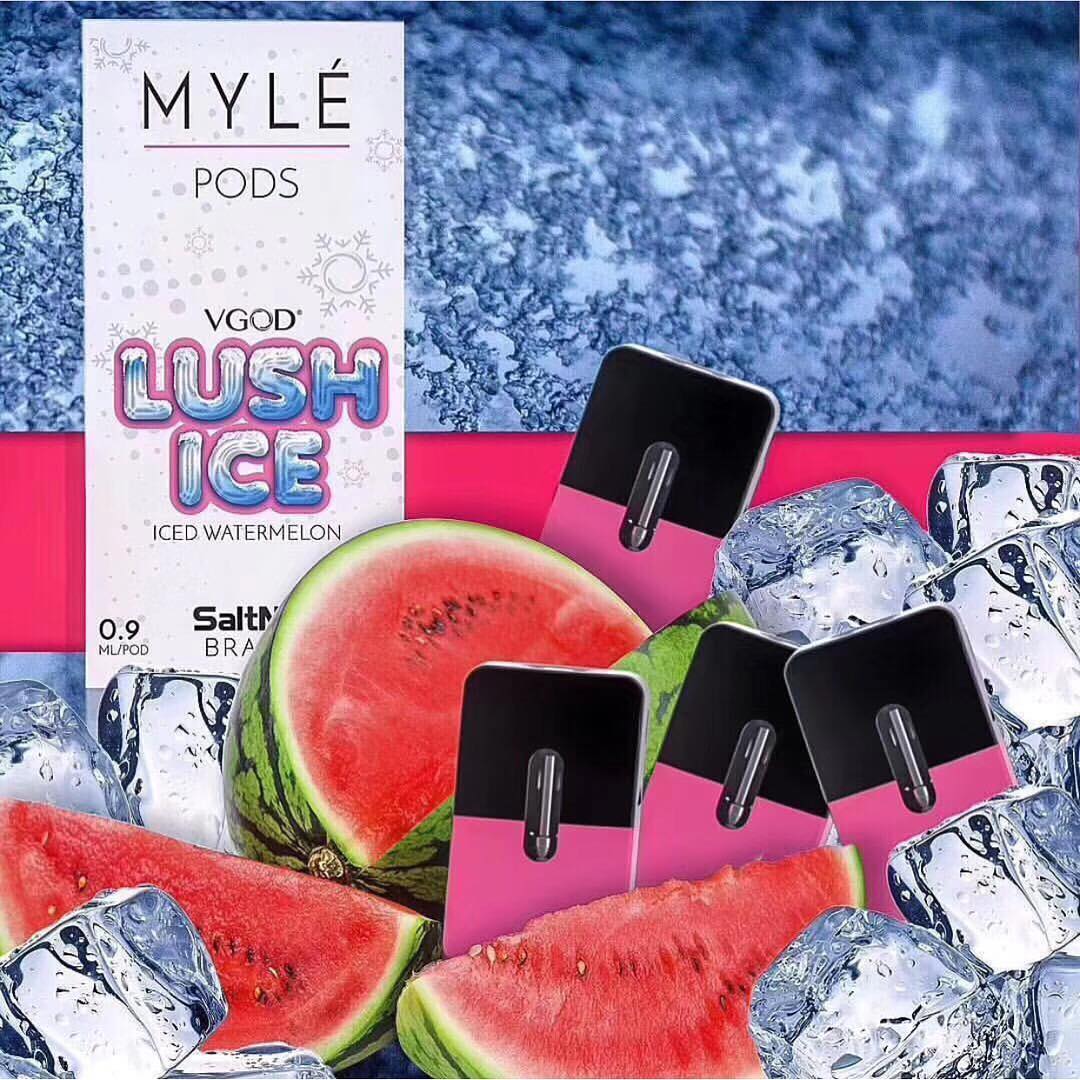 Луки ин май айс. VGOD lush Ice. Watermelon Ice электронная сигарета. Lush LCE. Одноразка lush Ice.